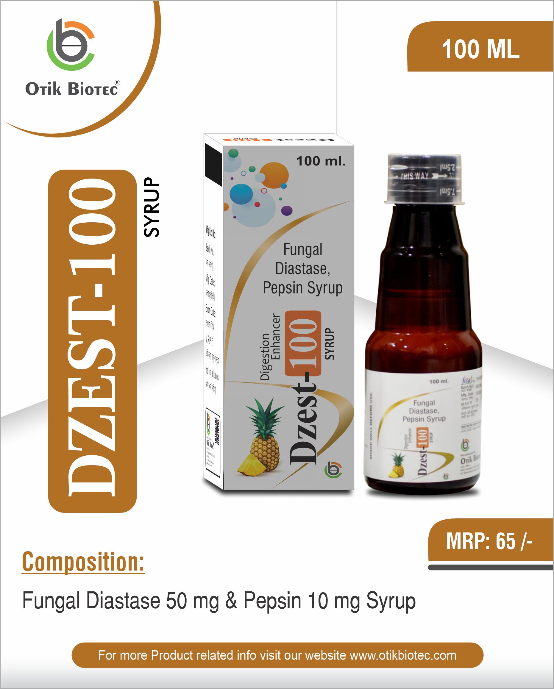 DZEST-100 Syrup